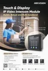 hikvision card reader Model DS K 1104MK