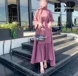 عبائة فخمة طبقتين بثمن مناسب