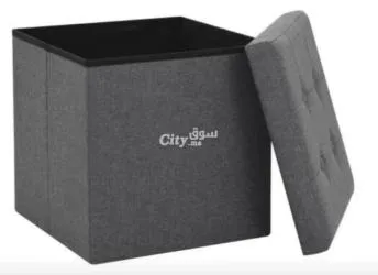 صندوق تخزين مع مقعد مربع او دائري حسب الرغبة