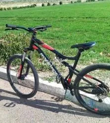 vélo VTT ST 530 S NOIR ROUGE