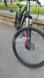 vélo VTT ST 530 S NOIR ROUGE - 4