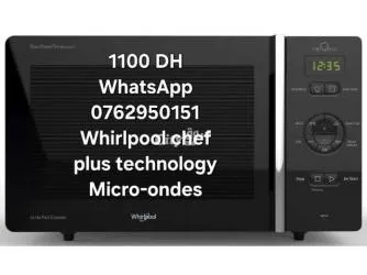 Micro-ondes Whirlpool chef plus dual power - 4