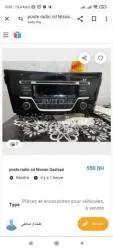 poste radio cd Qashqai