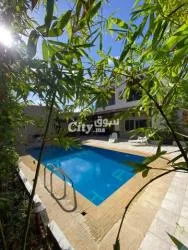 فيلا مفروشة لو**** للكراء عائلية بطنجة