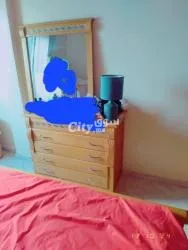 Lit+matelas + commode