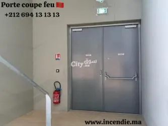 Maroc Porte coupe feu PCF - 5