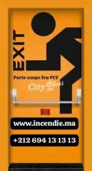 Maroc Porte coupe feu PCF - 6