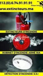 Extincteurs Rabat entretien et vérification