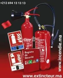 Recharge extincteurs d'incendie casablanca