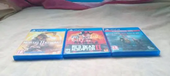 mortal kombat+red dead redemption2 +god of war بثمن مناسب