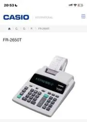 Calcultrice casio a vendre - 2